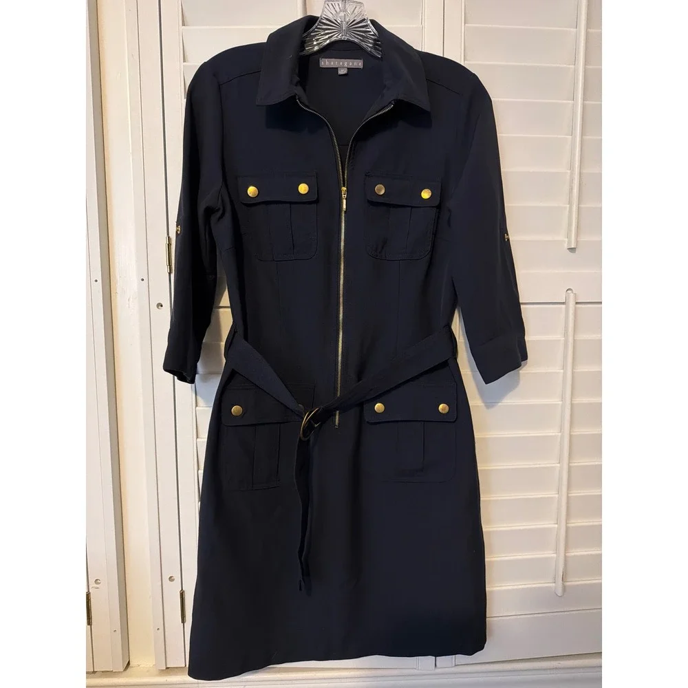 Sharango size 6P navy dress
